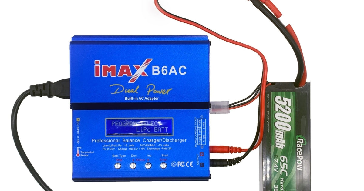 how to charge car battery with lipo charger