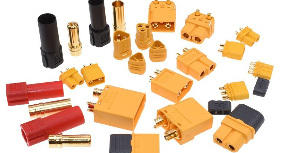 Common Lipo Battery Connectors RacePow