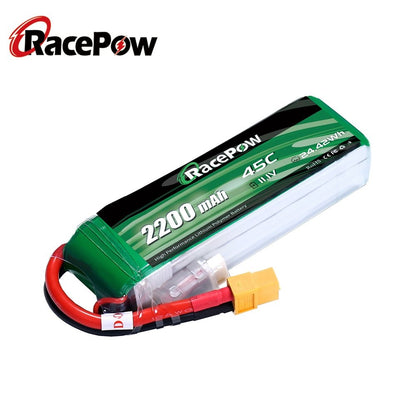 2200mAh 11.1V 3S 45C LiPo Pil XT60/T Deans/EC3 Fişiyle