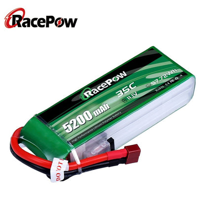 5200mAh 11.1V 3S 35C LiPo Pil XT60/T Deans/EC3 Fişiyle