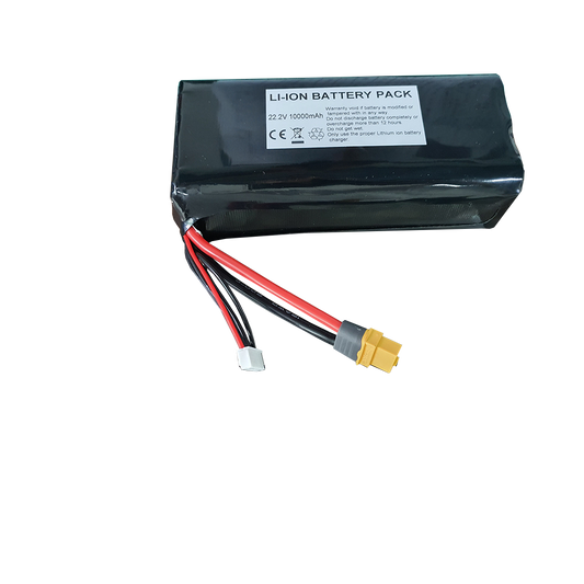 High-Capacity 22.2V 10000mAh 21700 Lithium Battery Pack