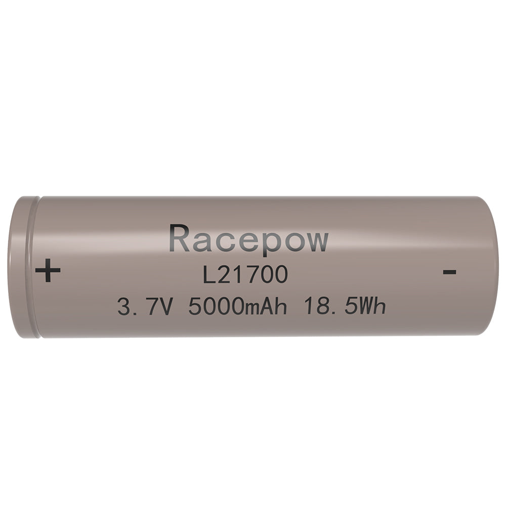 High-Performance 3.7V 5Ah 21700 Lithium Cell (Brown)