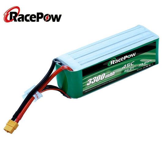 3300mAh 22.2V 6S 45C LiPo Pil XT60/T Deans/EC3 Fişiyle