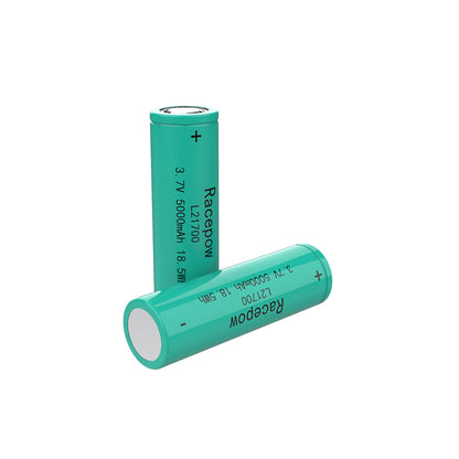 High-Performance 3.7V 5Ah 21700 Lithium Cell (Green)