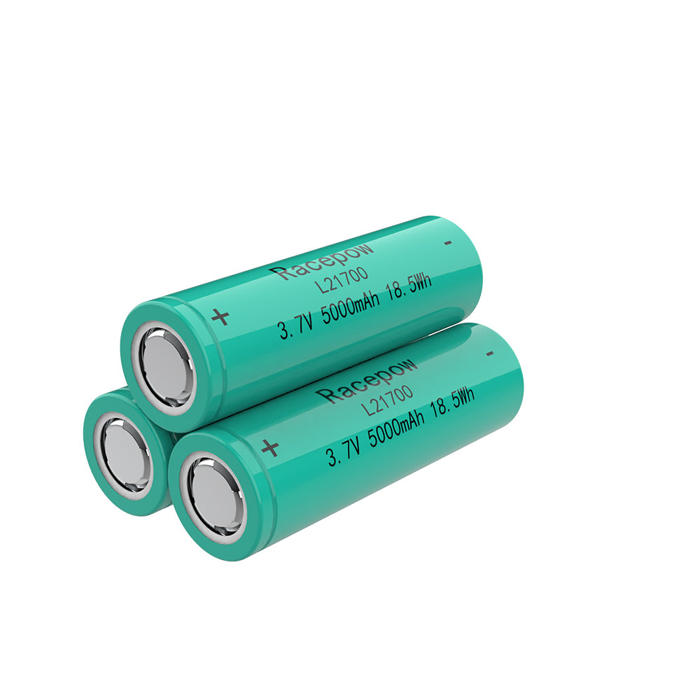 High-Performance 3.7V 5Ah 21700 Lithium Cell (Green)