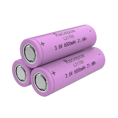 High-Efficiency 3.6V 6Ah 21700 Lithium Cell (Purple)