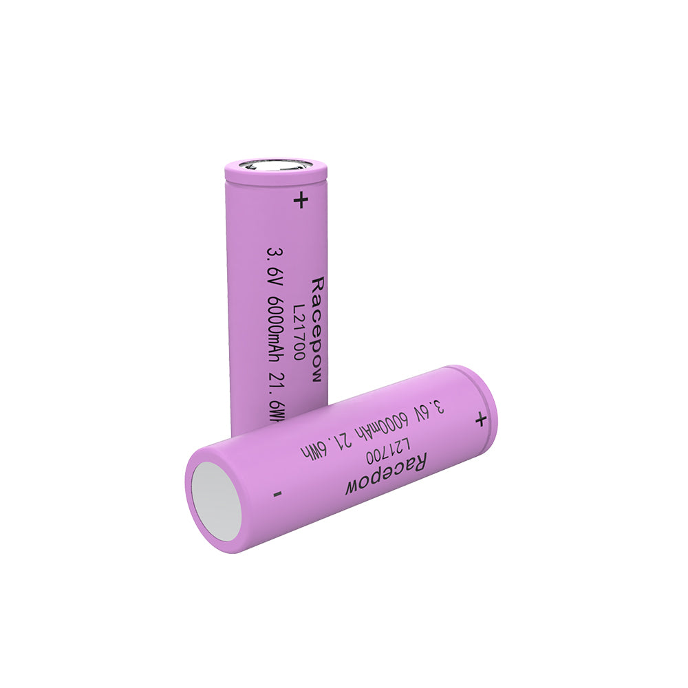 High-Efficiency 3.6V 6Ah 21700 Lithium Cell (Purple)