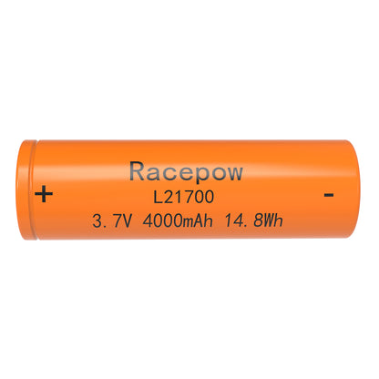 High-Performance 3.7V 4Ah 21700 Lithium Cell (Orange)