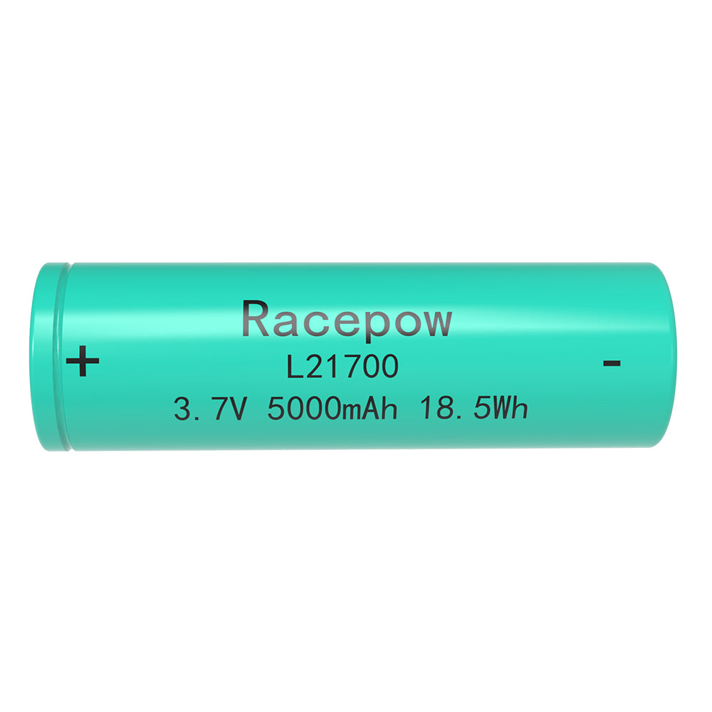 High-Performance 3.7V 5Ah 21700 Lithium Cell (Green)