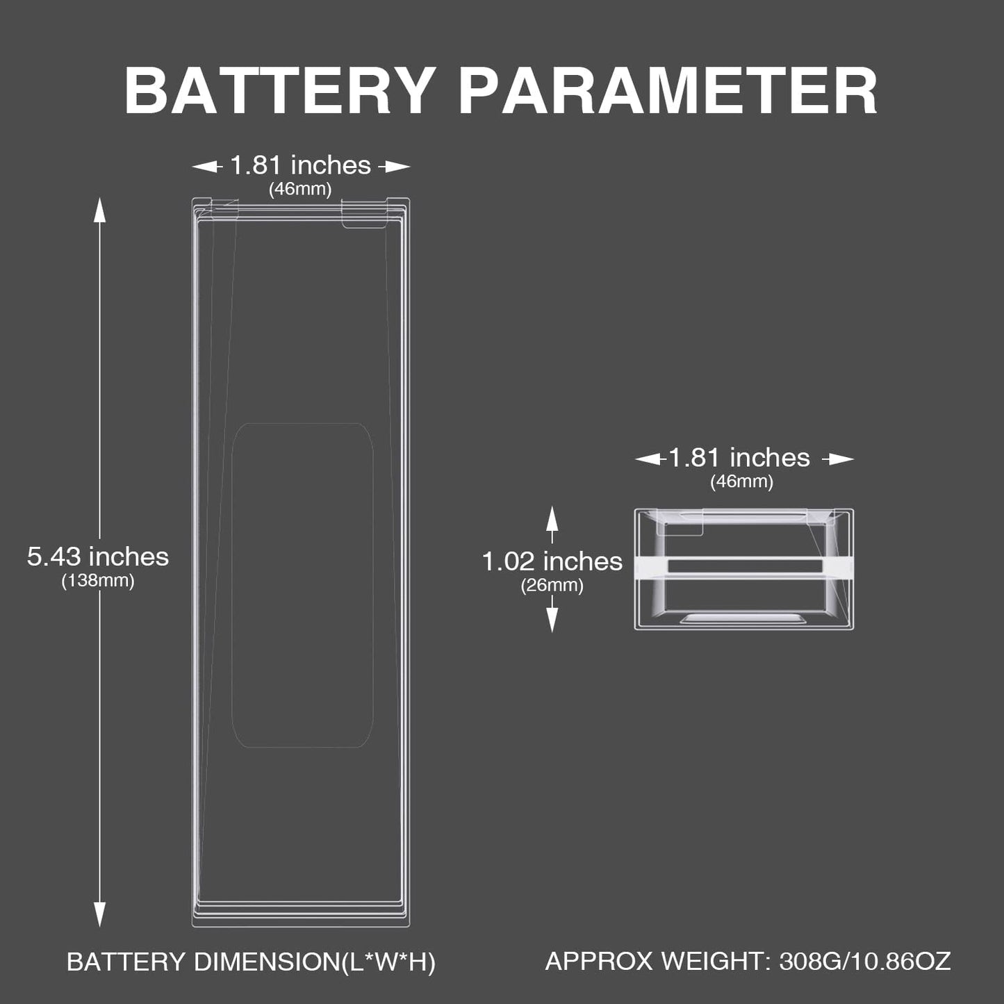 6200mAh 7.4V 2S 60C Sert Kılıflı LiPo Pil T Deans Fişiyle