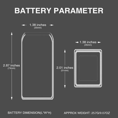 1550mAh 22.2V 100C 6S Lipo Battery Pack with XT60H Connector