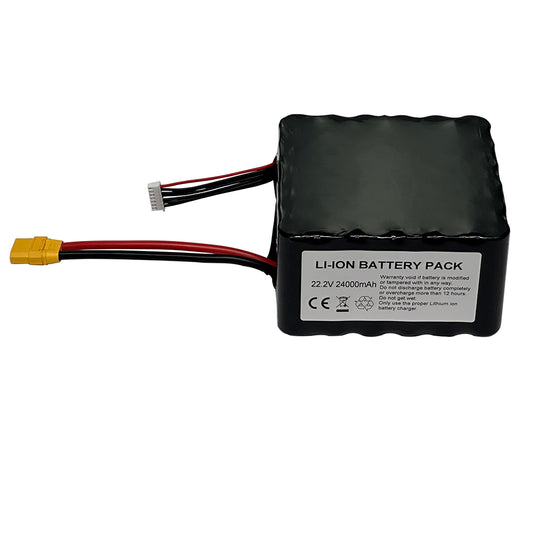 High-Energy 22.2V 24Ah 532.8Wh 21700 Lithium Battery Pack